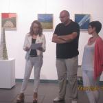 Inauguración da exposición de Mercedes Pico García (01/07/2015)